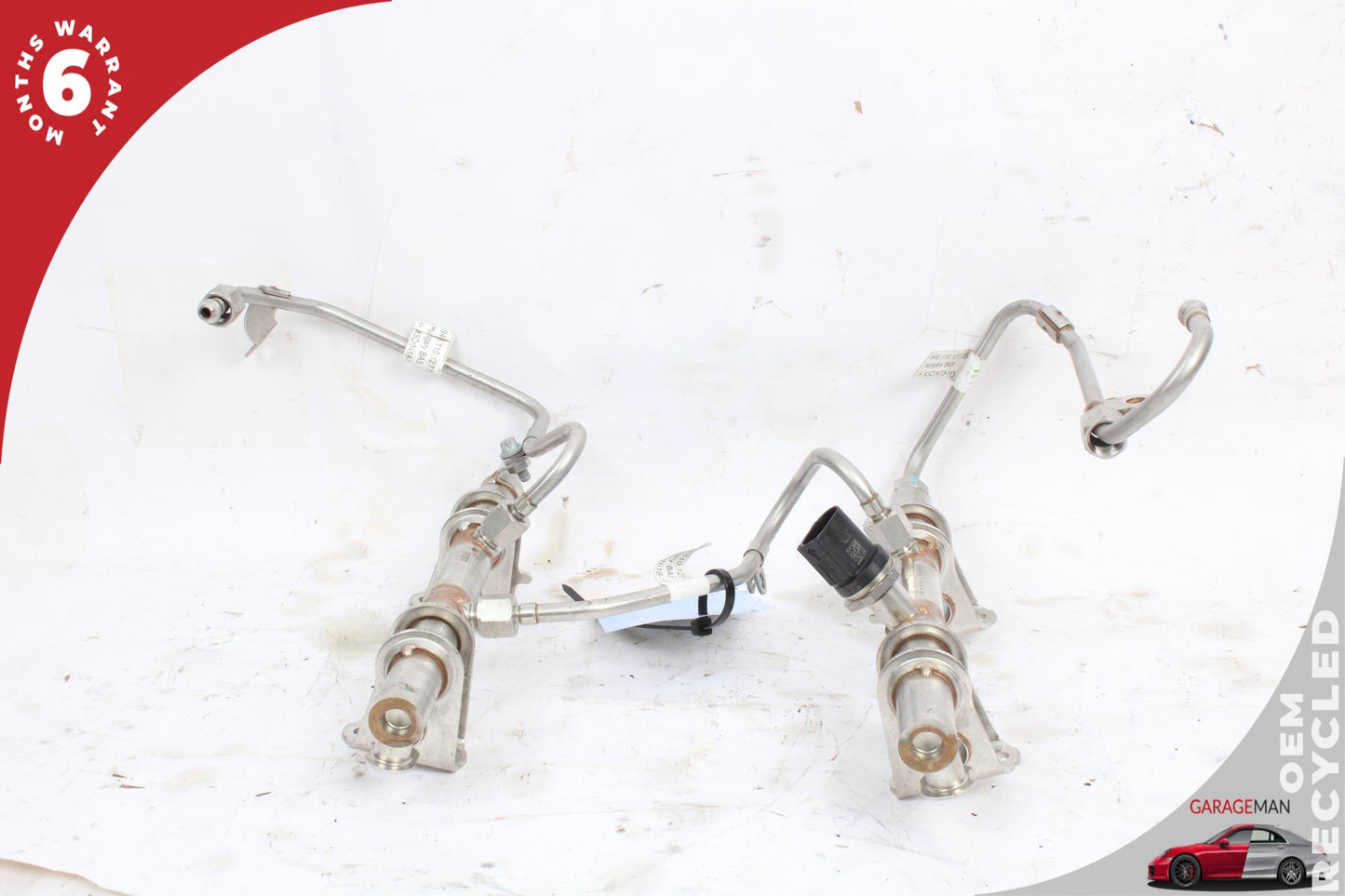 2015-2018 Porsche Macan 95B 3.0L Fuel Injection Rail Line Left &amp; Right Side OEM