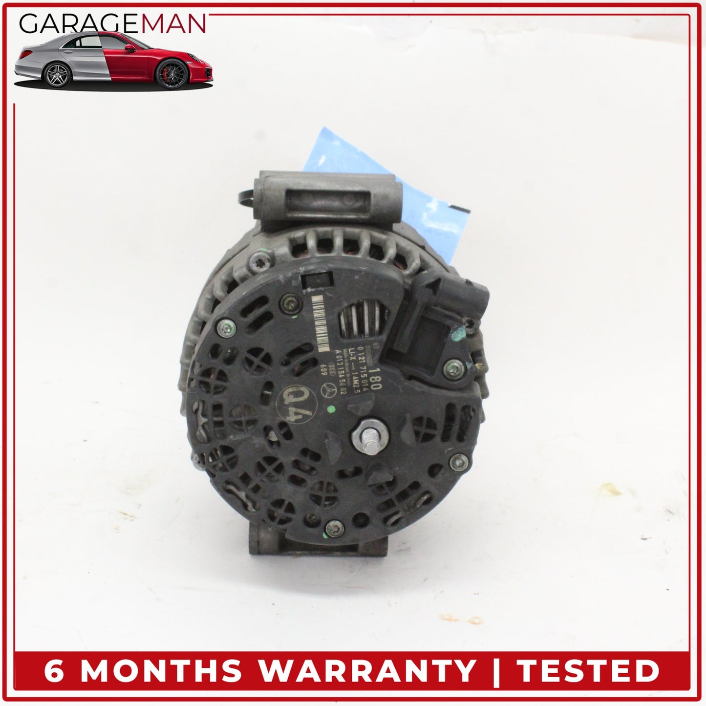 2006-2012 Mercedes R230 SL550 Alternator Generator 180A Bosch 0131545602 OEM