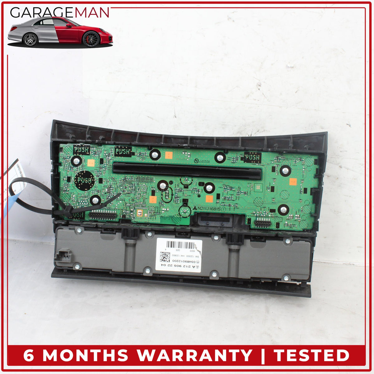 2015-2017 Mercedes W212 E400 Command Head Unit Navigation Radio 2129052204 OEM