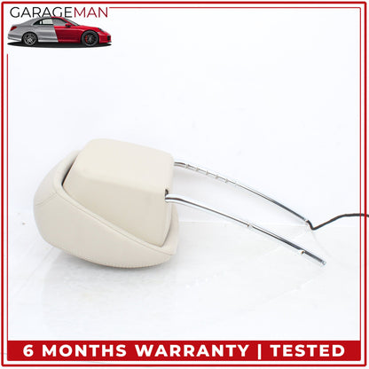2010-2017 Mercedes C207 E400 Coupe Front Left and Right Seat Headrest Beige OEM