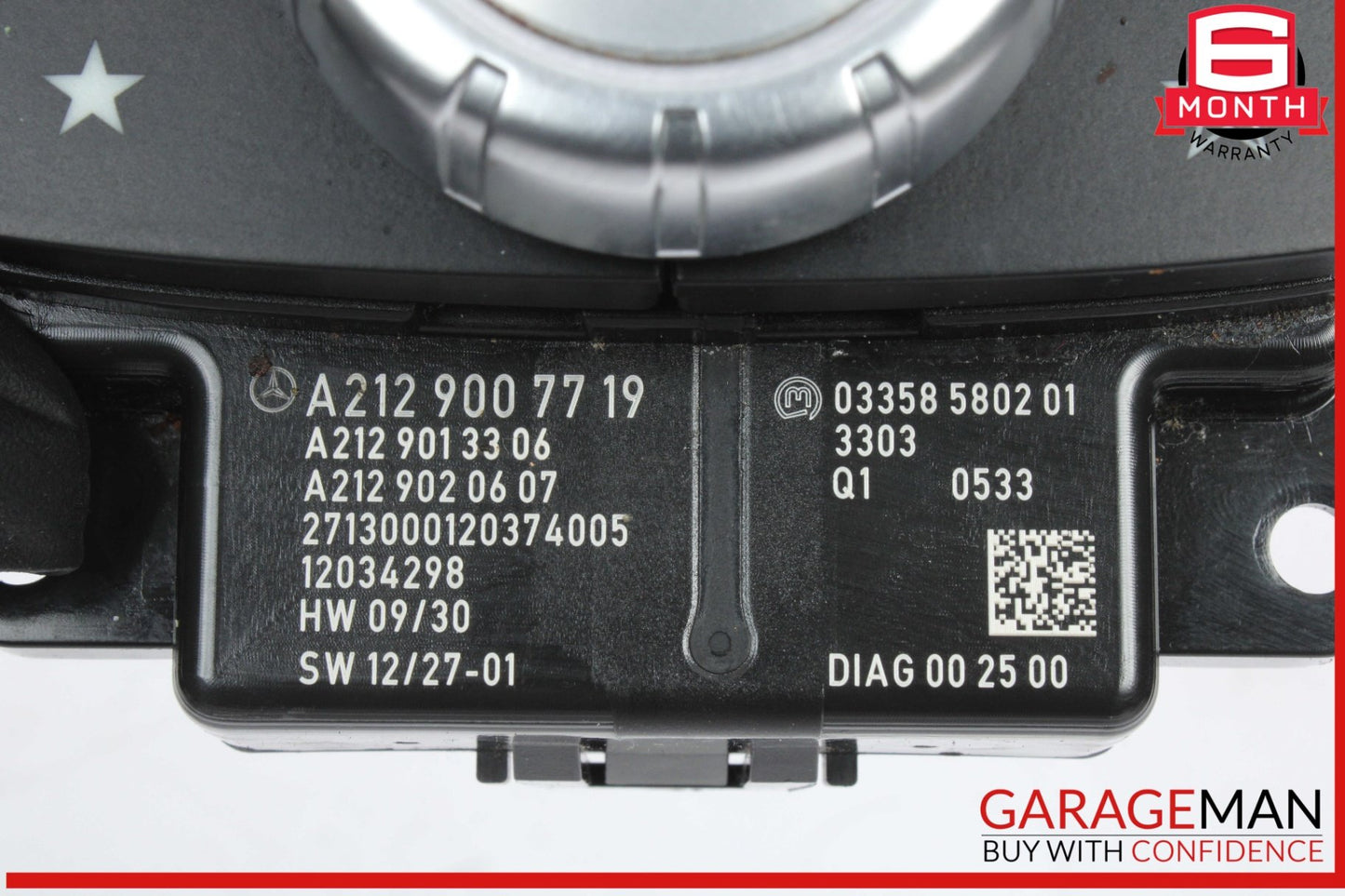2014-2017 Mercedes-Benz E250 W212 Multimedia Control Knob Switch 2129007719
