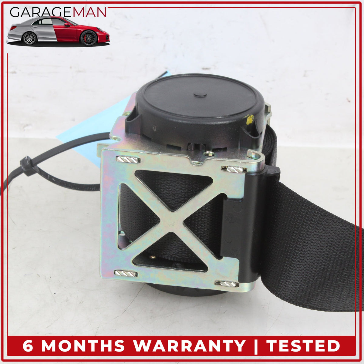 2014-2024 Maserati Ghibli M157 Rear Centre Middle Seat Belt Black 670017440 OEM