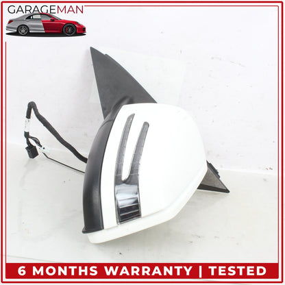 2015-2020 Mercedes X156 GLA250 Left Side Door Rear View Mirror w/ Blind Spot OEM