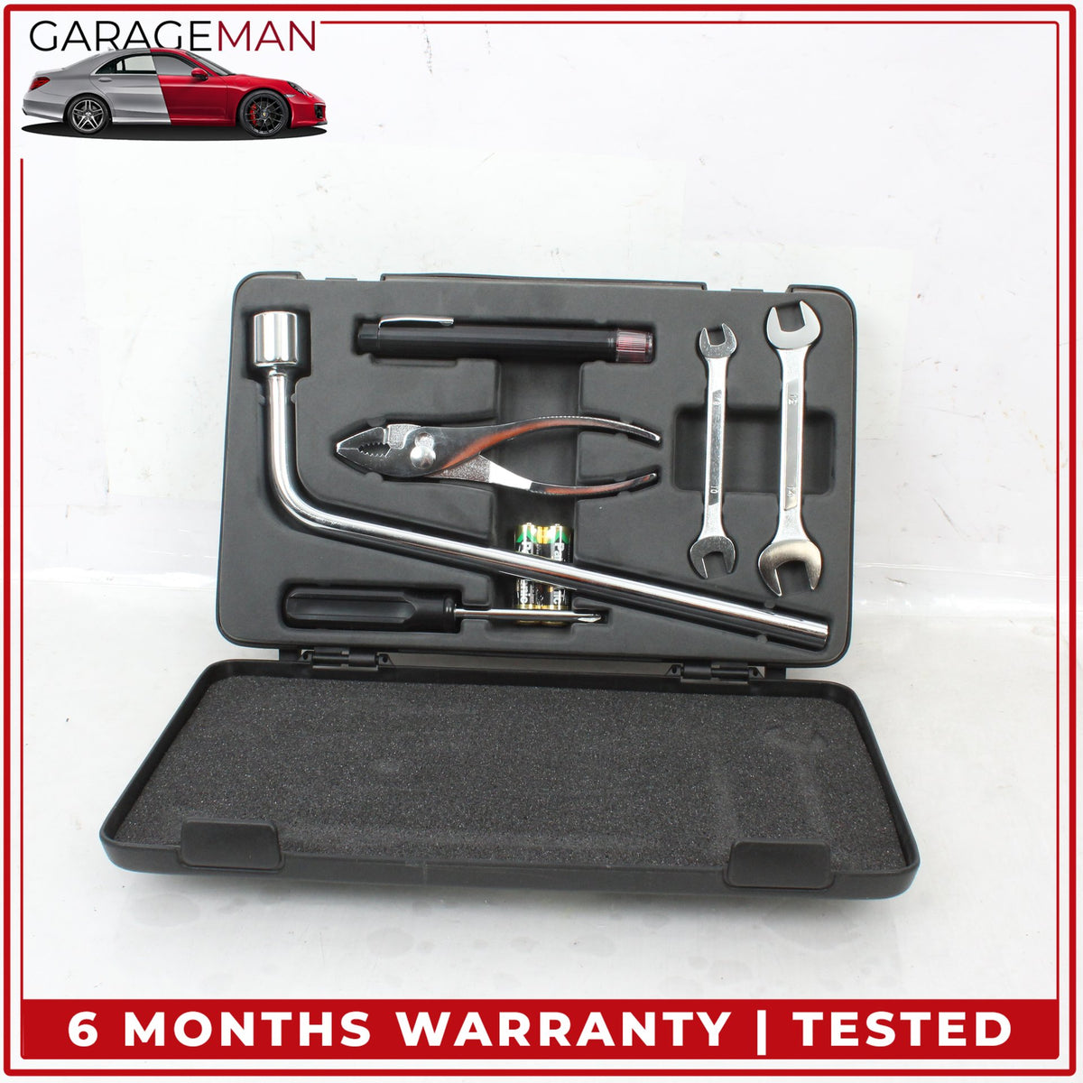 2001-2006 Lexus LS430 XF30 Rear Trunk Emergency Tool Kit w/ Case 0912050040 OEM