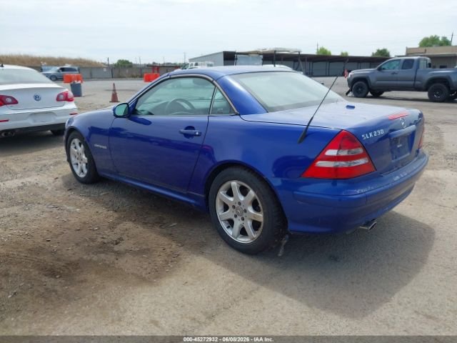 Parting Out- 2001 Mercedes-Benz SLK230 R170 Kompressor- 155