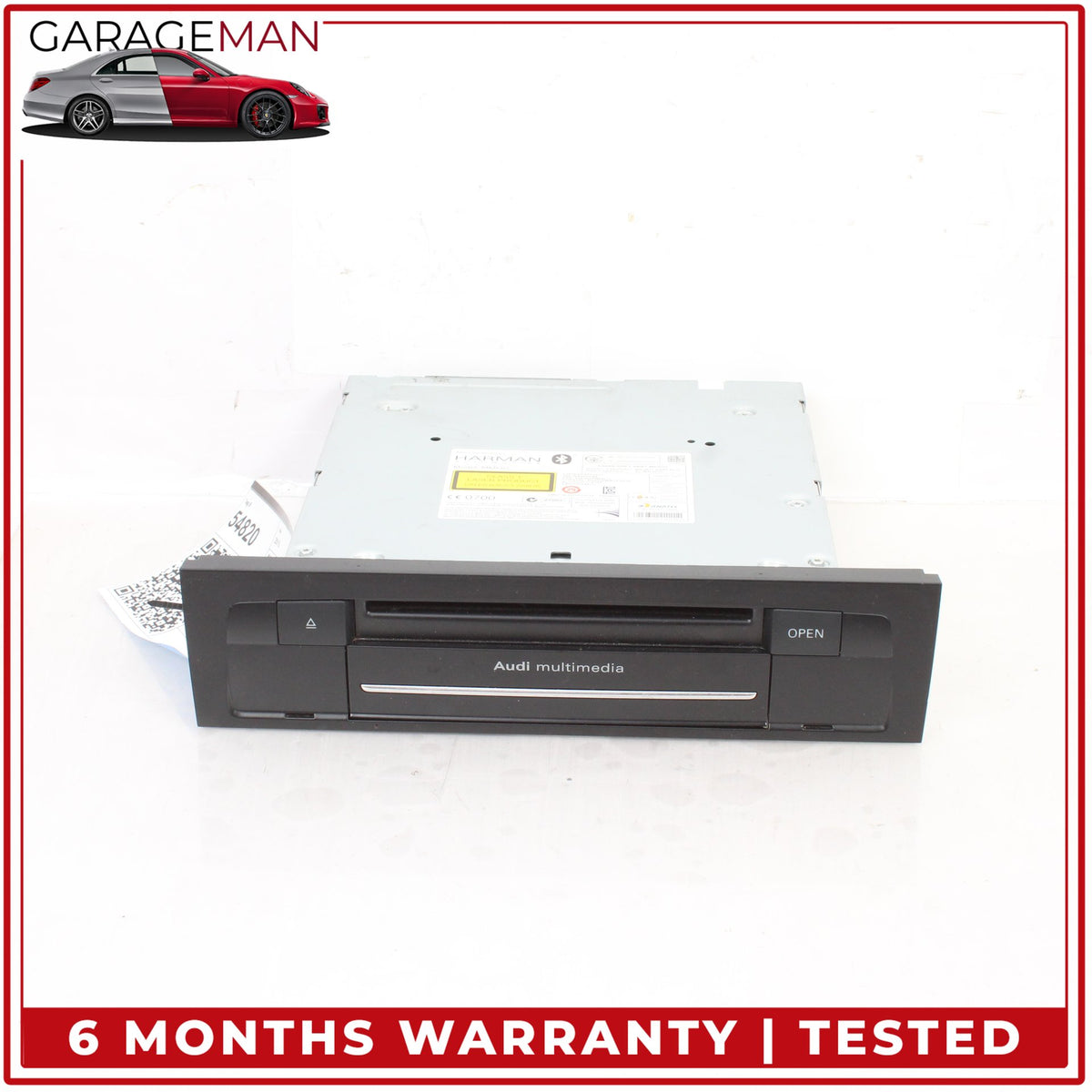 2013-2015 Audi Q7 AM/FM CD Player Audio Radio Receiver Harman Becker OEM