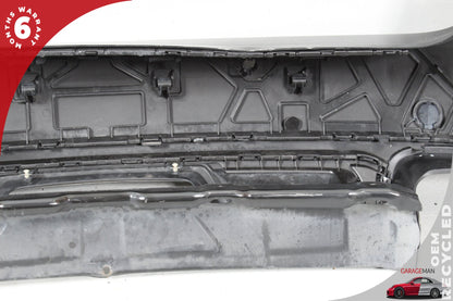 2011-2014 Porsche Cayenne 958 S Hybrid Rear Bumper Cover 95850541110 Jet Black Metallic