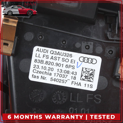 2019-2025 Audi Q3 Front Left Driver Side Dashboard AC A/C Air Vent 83B820901 OEM