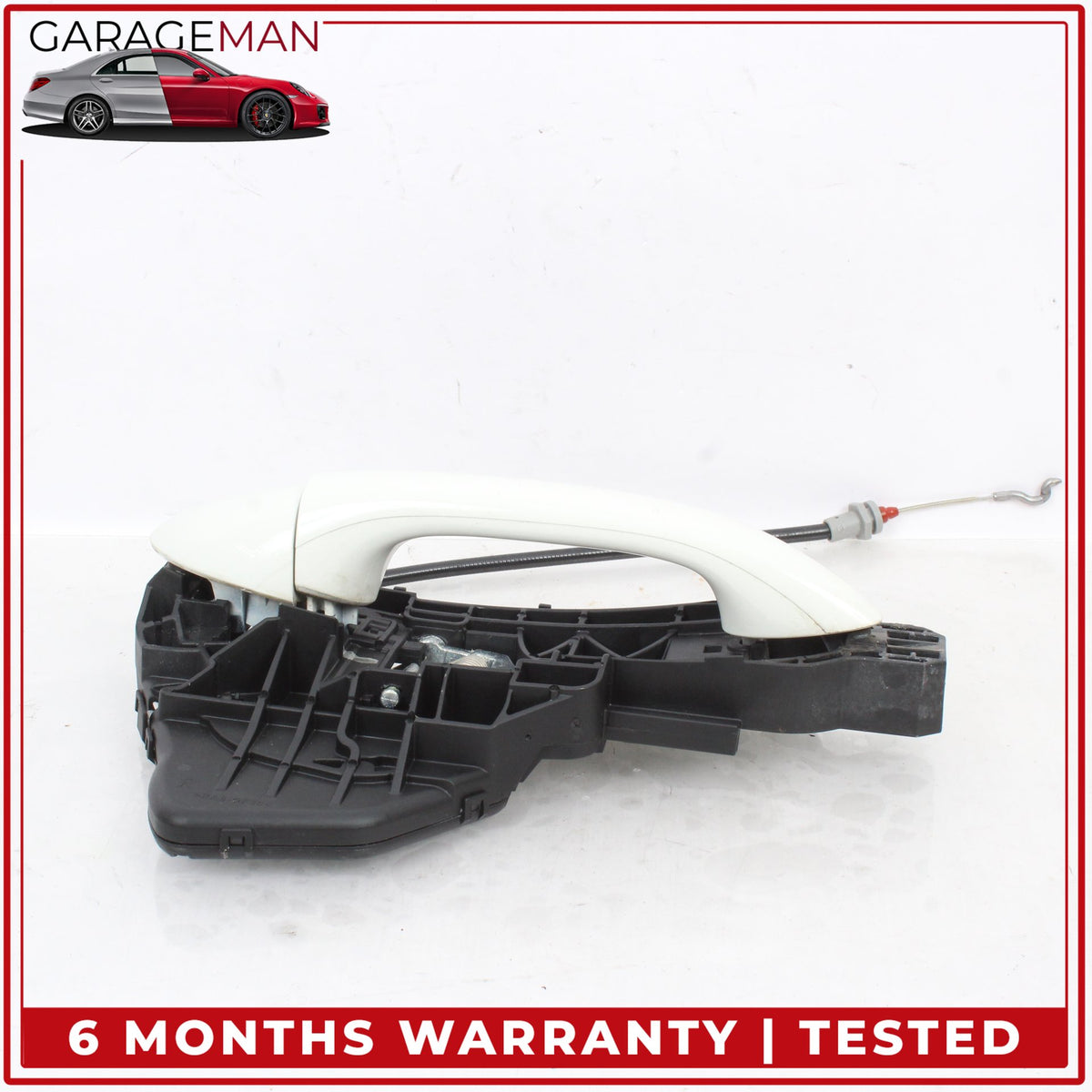 2006-2013 Mercedes W164 ML350 Front Right Exterior Door Handle Calcite White OEM
