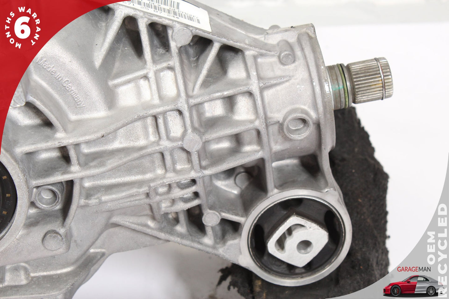 2011-2018 Porsche Cayenne Panamera Rear Diff Carrier w/ Lock Actuator OEM