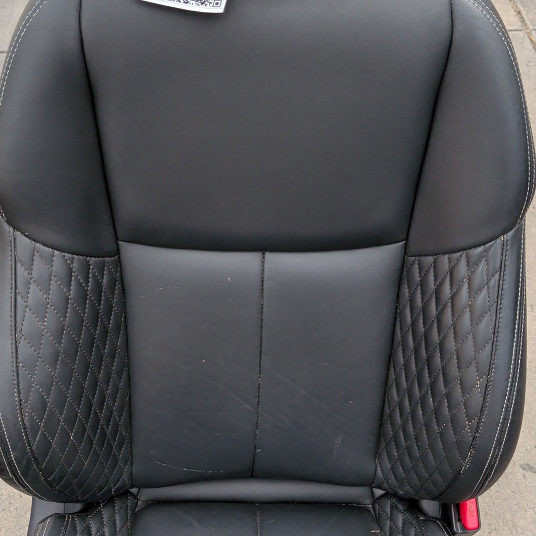 2016-2020 Infiniti Q50 V37 Red Sport Front and Rear Complete Seat Assembly OEM
