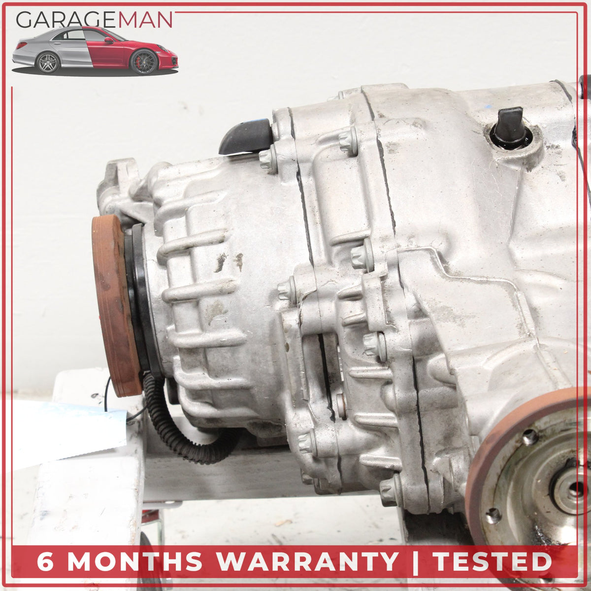 2011-2018 Audi A8 A6 Rear Differential Diff Axle Carrier w/ Torque Vectoring OEM
