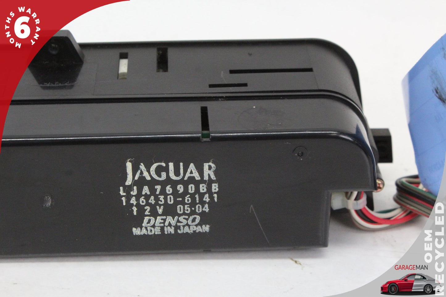 1997- 2006 Jaguar XK8 X100 Convertible AC Temperature Climate Control Panel LJA7690BB Genuine