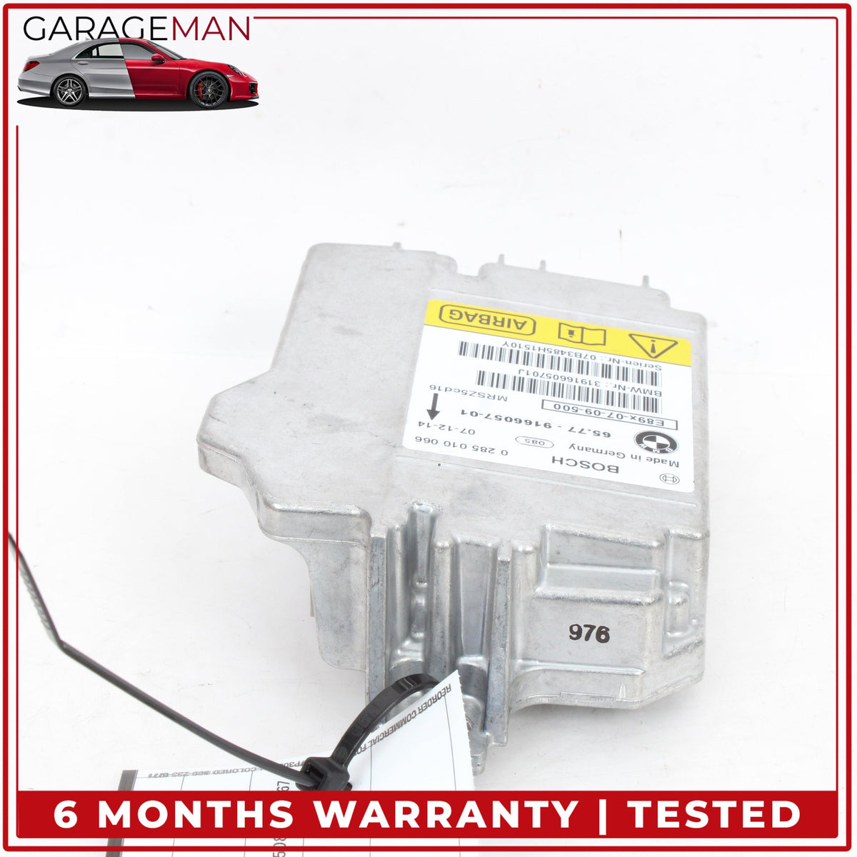 2008-2013 BMW 335i E90 Sedan Airbag Air Bag Sensor Module Bosch 31916605701 OEM