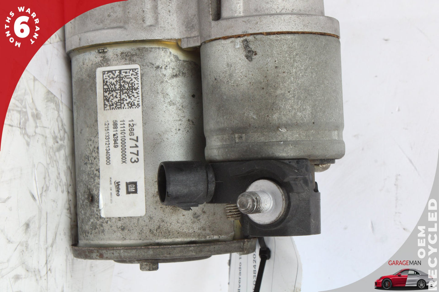 2014-2019 Chevrolet Silverado 1500 Engine Starter Motor Valeo 12667173 OEM