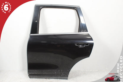 2011-2018 Porsche Cayenne 958 Rear Left Driver Side Door Shell Black OEM