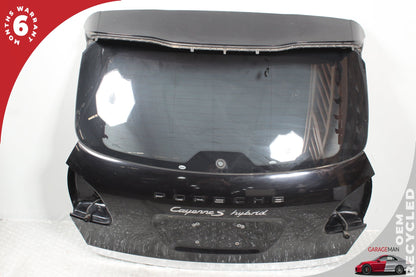 2011-2014 Porsche Cayenne 958 Rear Trunk Lid Liftgate Tailgate Hatch Shell OEM