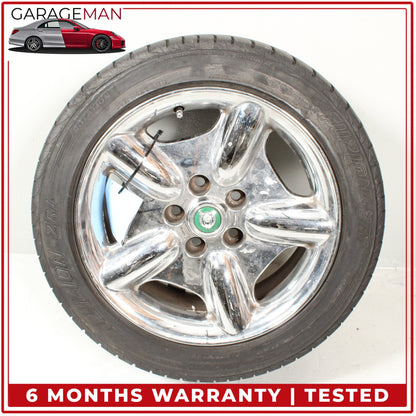 1997-1999 Jaguar XK8 Front or Rear Wheel Rim w/ Tire 8Jx17CHx33 MJA6116AB OEM