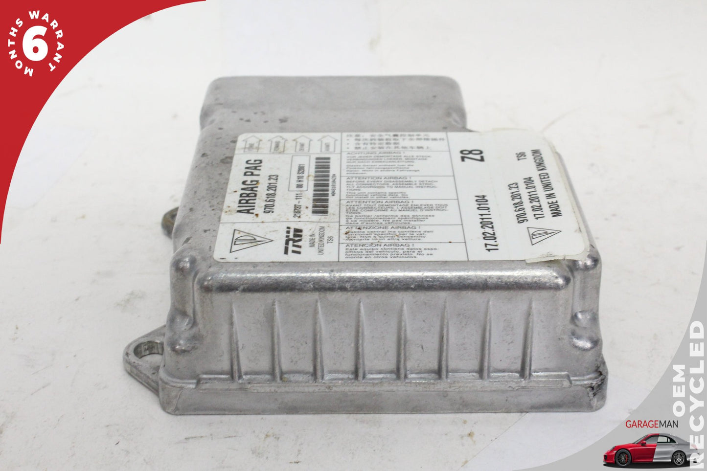 2010-2016 Porsche Panamera 970 Airbag Air Bag SRS Sensor Module 97061820123 OEM
