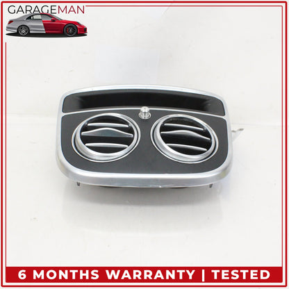 2014-2020 Mercedes W222 S550e Rear Center Console AC A/C Air Vent Trim OEM