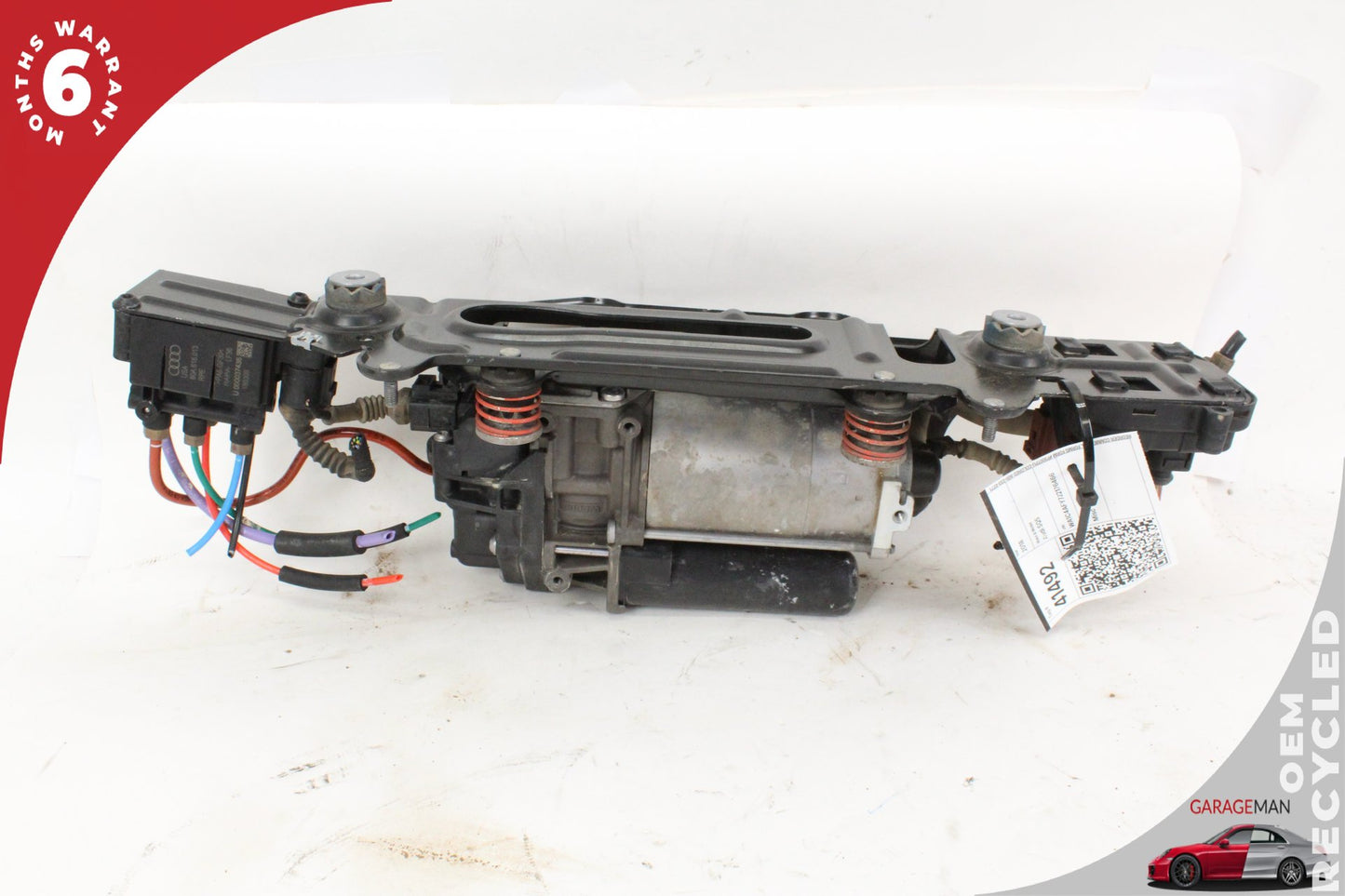 2018-2025 Audi SQ5 Q5 Air Suspension Compressor Pump w/ Bracket 80A616005E OEM