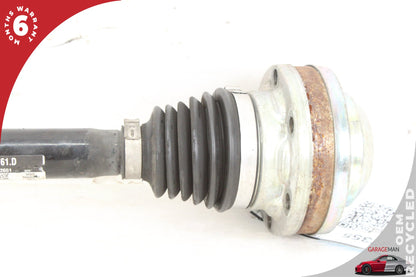 2009-2019 Audi TT 8J Front Left Driver Side Axle Shaft 8J0407761D OEM