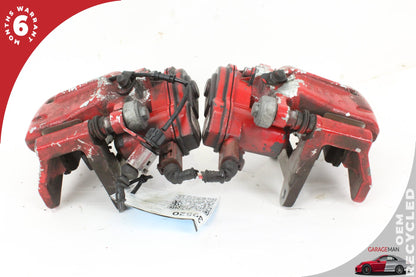 2012-2018 Audi A7 A6 Rear Left and Rear Right Side Brake Caliper Set TRW OEM