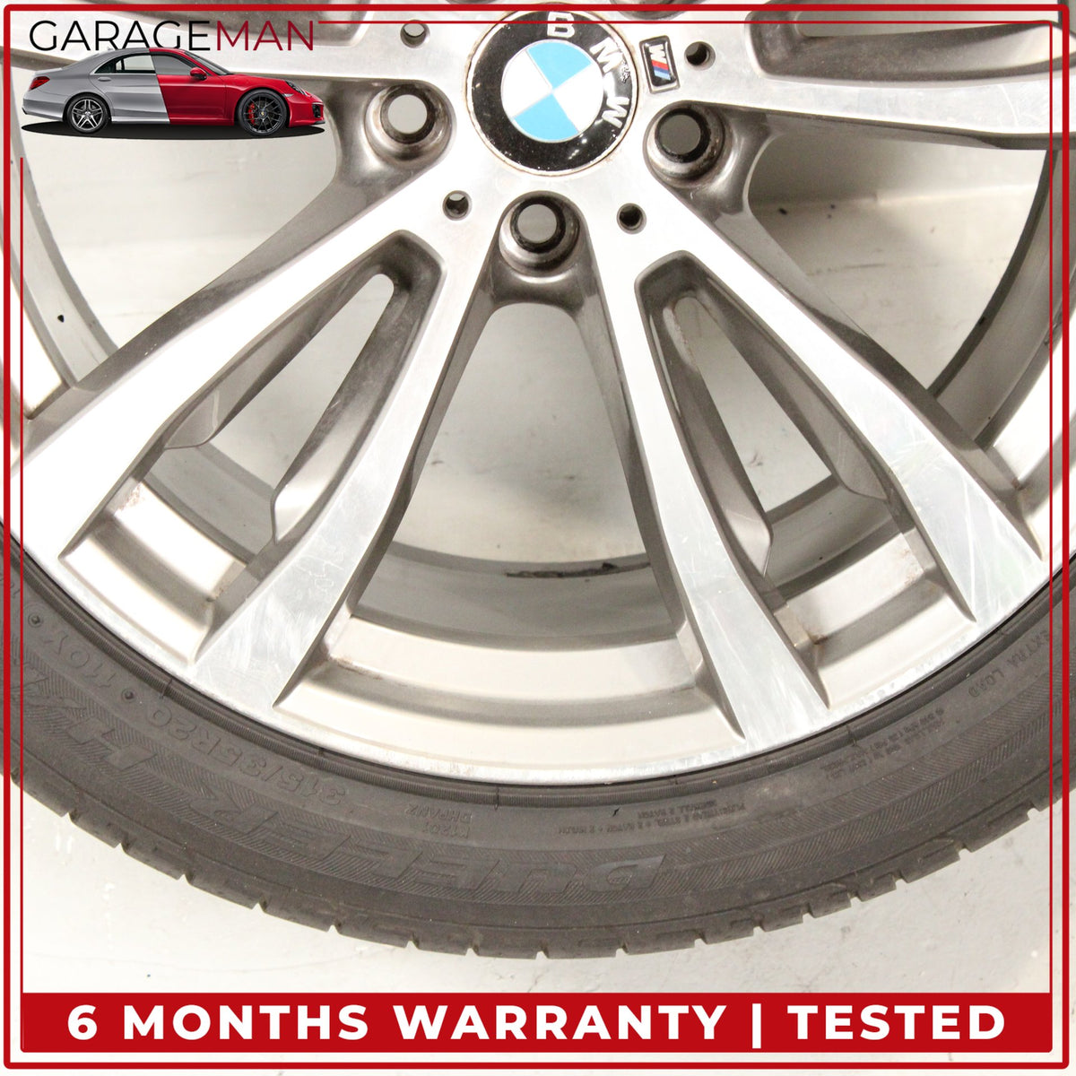 2013-2019 BMW X5 X6 Rear Wheel Rim w/ Bridgestone Dueler H/P Tire 7846791 OEM