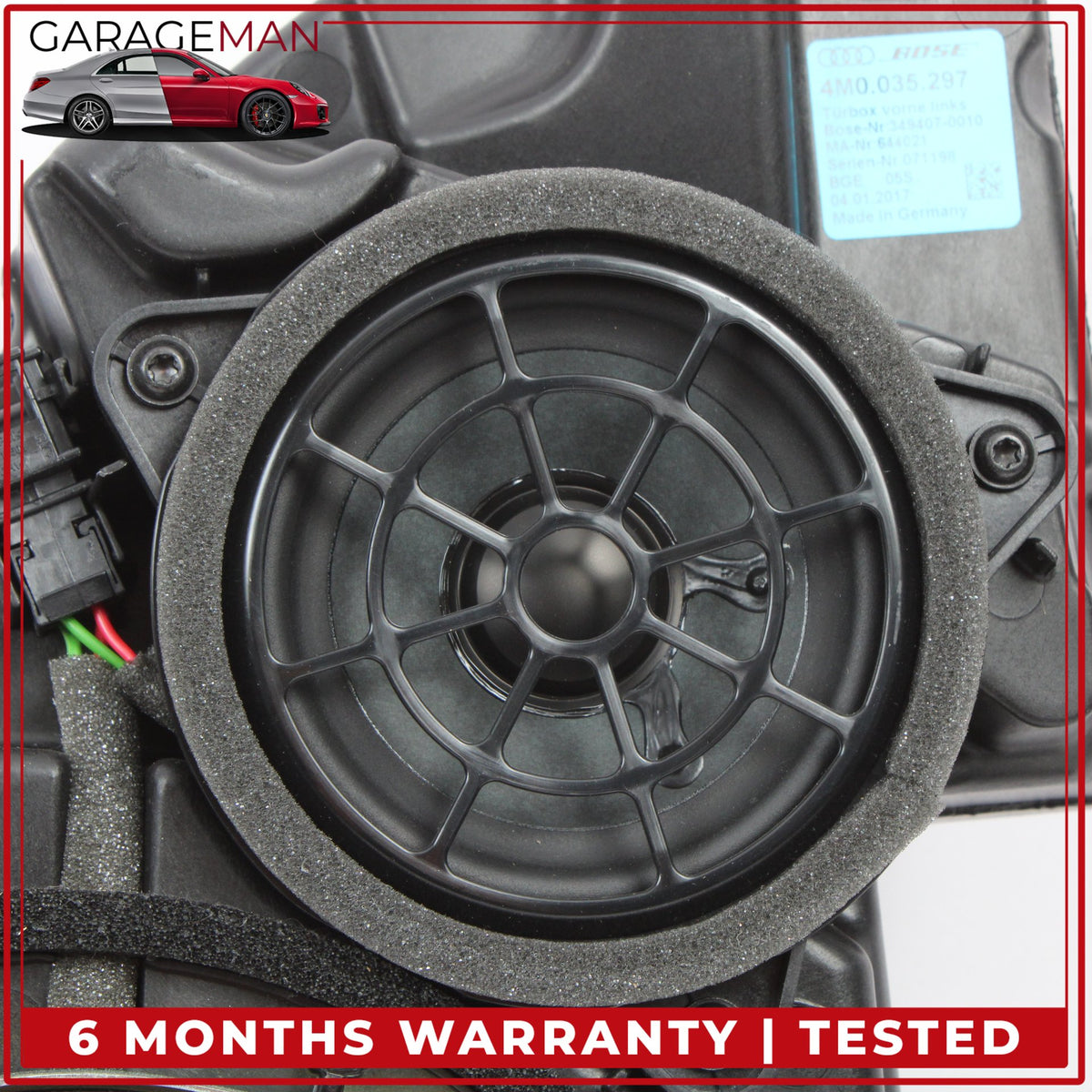 2017-2024 Audi Q7 Front Rear Left & Right Audio Sound Speaker Subwoofer Set OEM