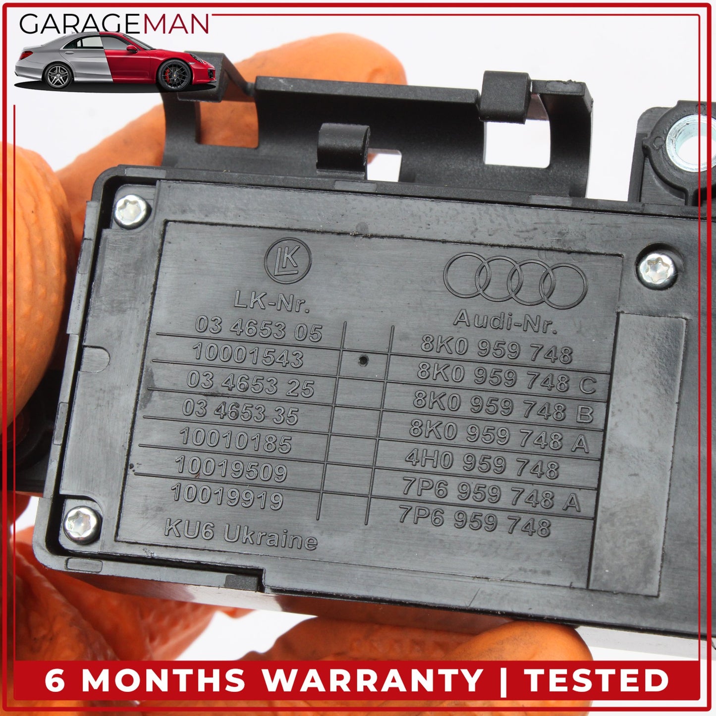 2008-2020 Audi A6 A7 S6 S7 Front Right Side Seat Adjustment Switch 8K0959748 OEM