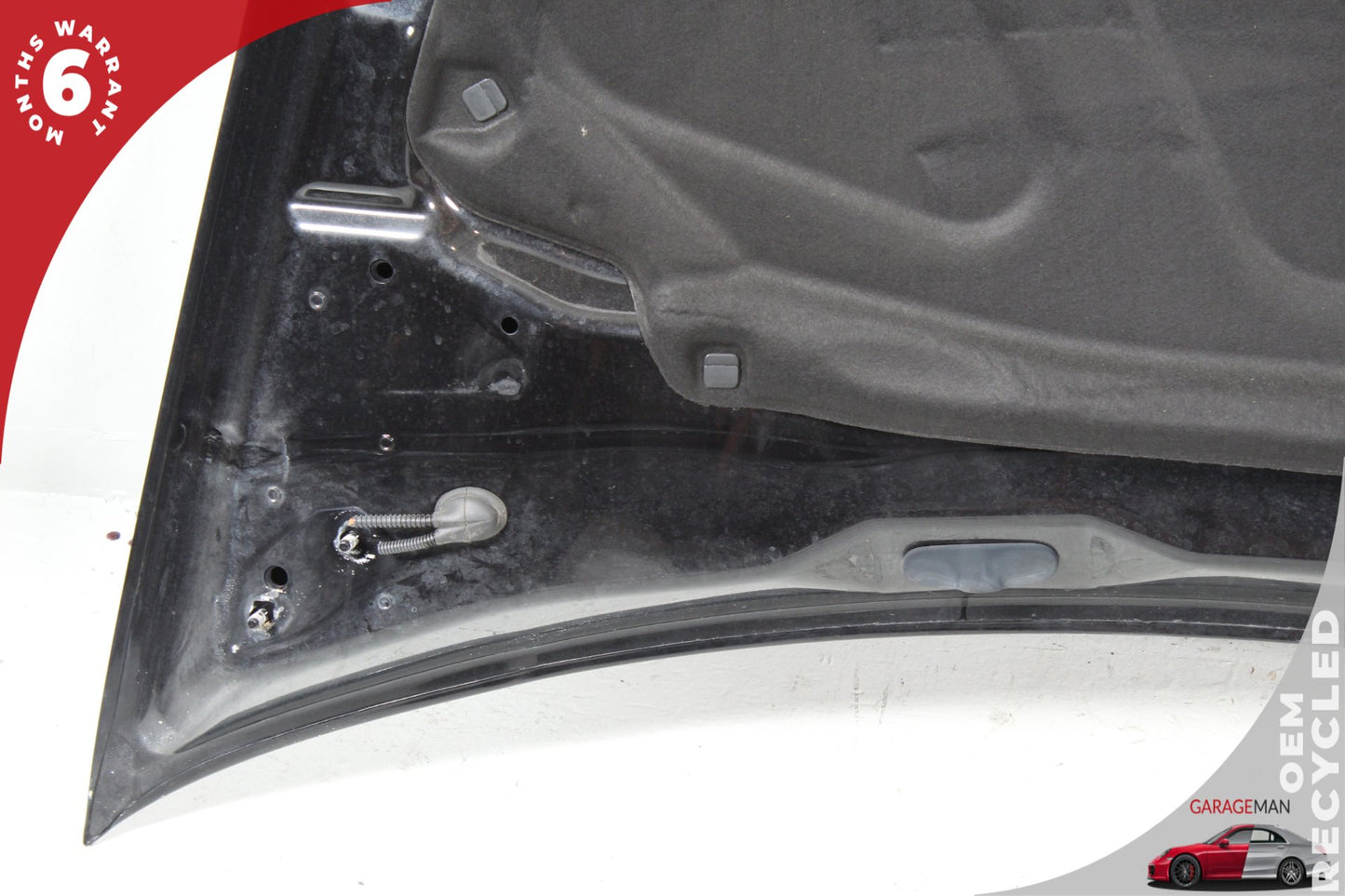 2011-2014 Porsche Cayenne 92A SUV Hood Bonnet Panel 95851101102 Jet Black Metallic