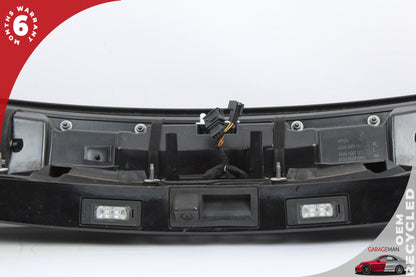 2012-2018 Audi A7 Rear Tailgate Trunk Lid Spoiler Assembly Black 4G8827086D OEM