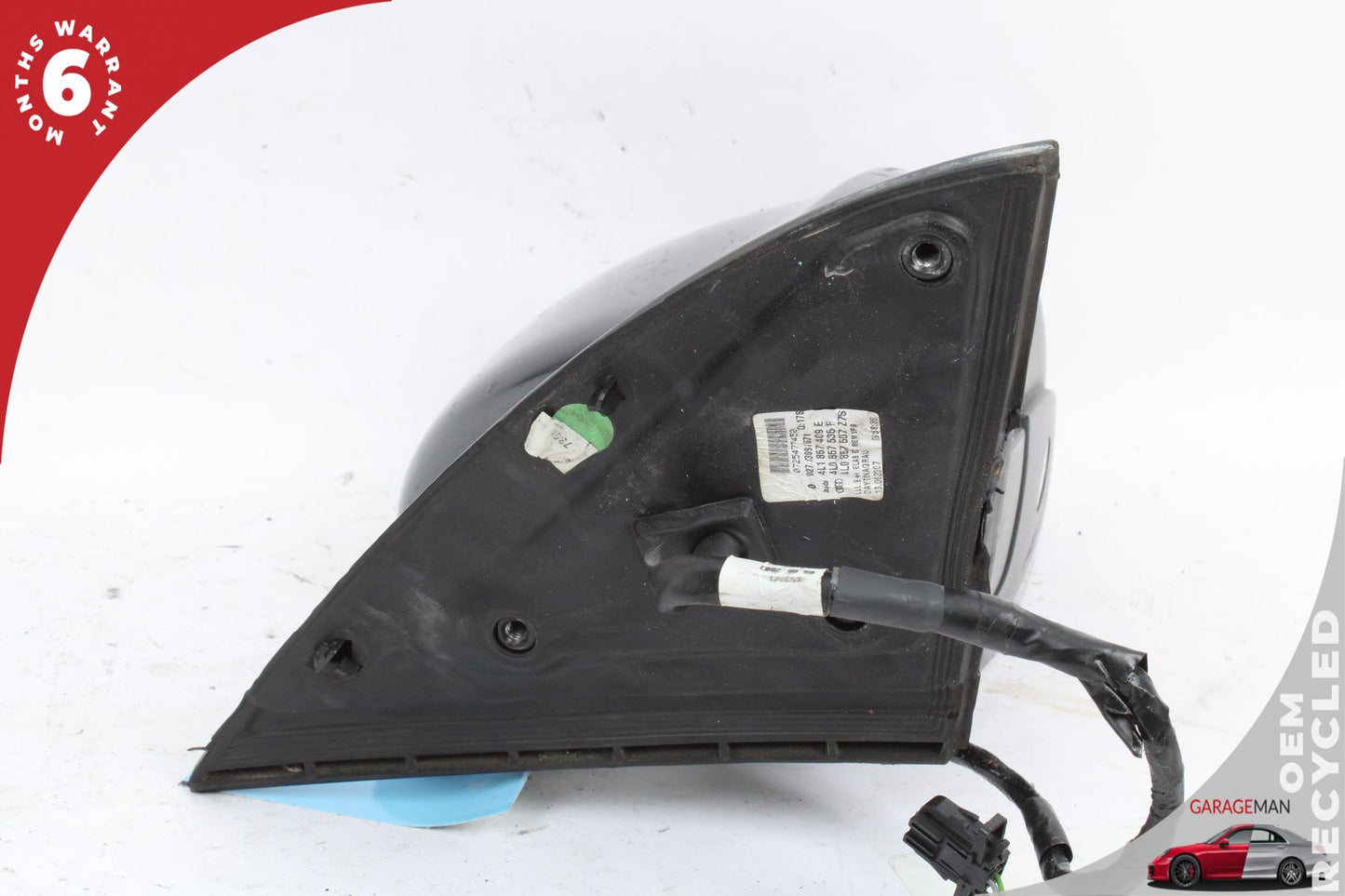 2007-2009 Audi Q7 Front Left Driver Side Door Rear View Mirror 4L1857409E OEM