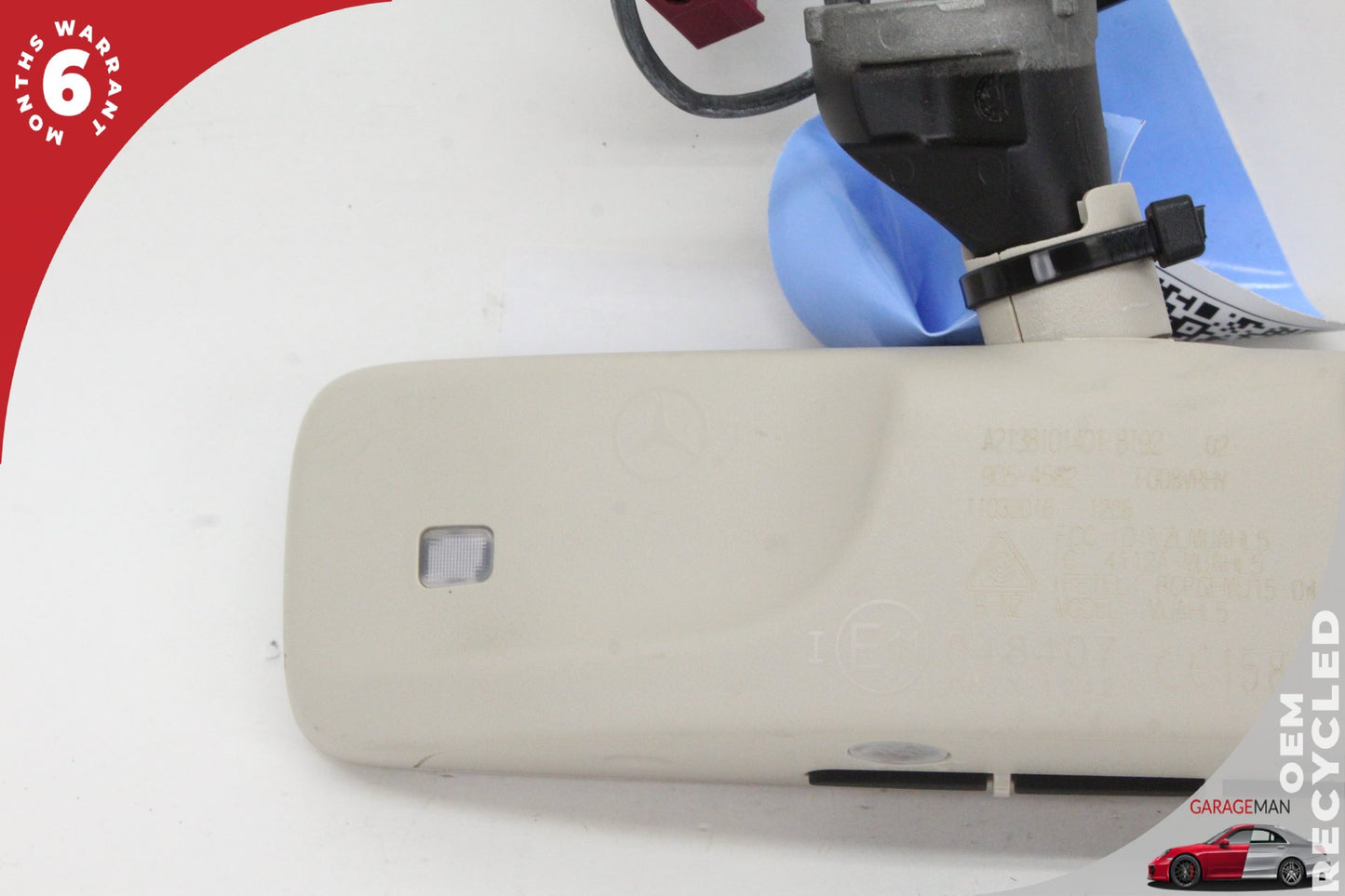 17-19 Mercedes-Benz E400 W213 Station Wagon Interior Rear View Mirror 2138101401 OEM