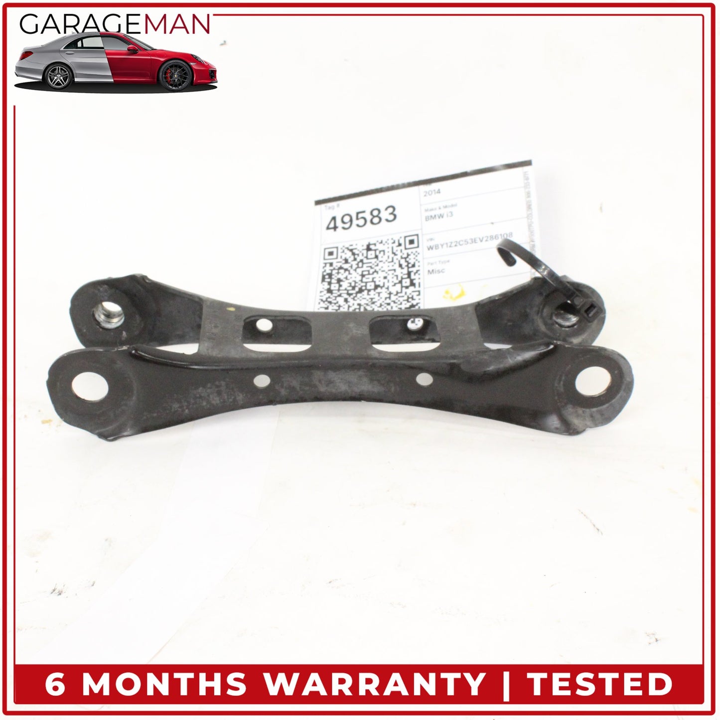 2014-2021 BMW i3 I01 Rear Left Driver Side Upper Control Arm 6867881 OEM