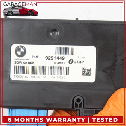 2009-2015 BMW 740i 750i F01 Central Gateway Control Module Unit 9291449 OEM