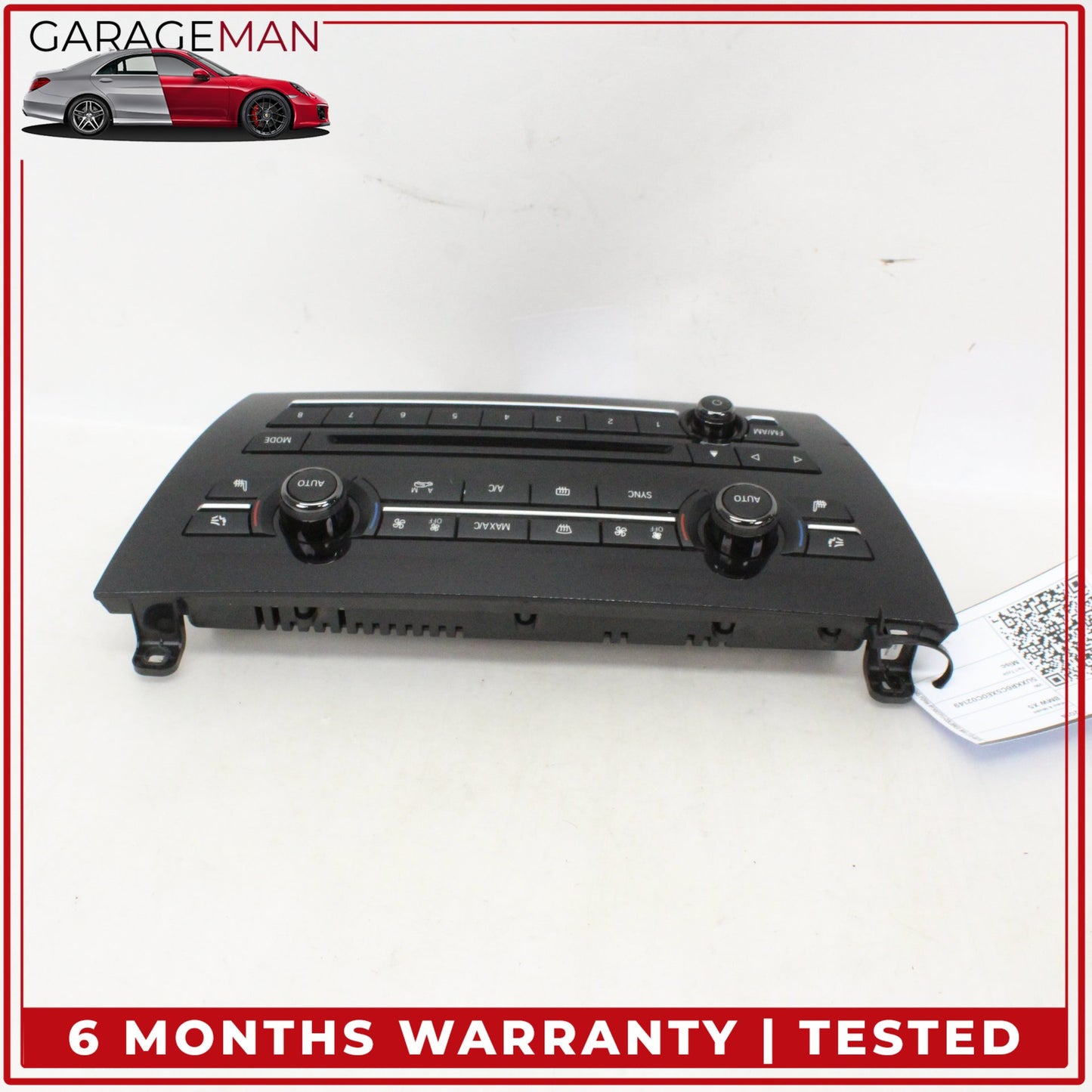 2014-2018 BMW X5 Front AC Climate Control Audio Radio Switch Panel 9321724 OEM