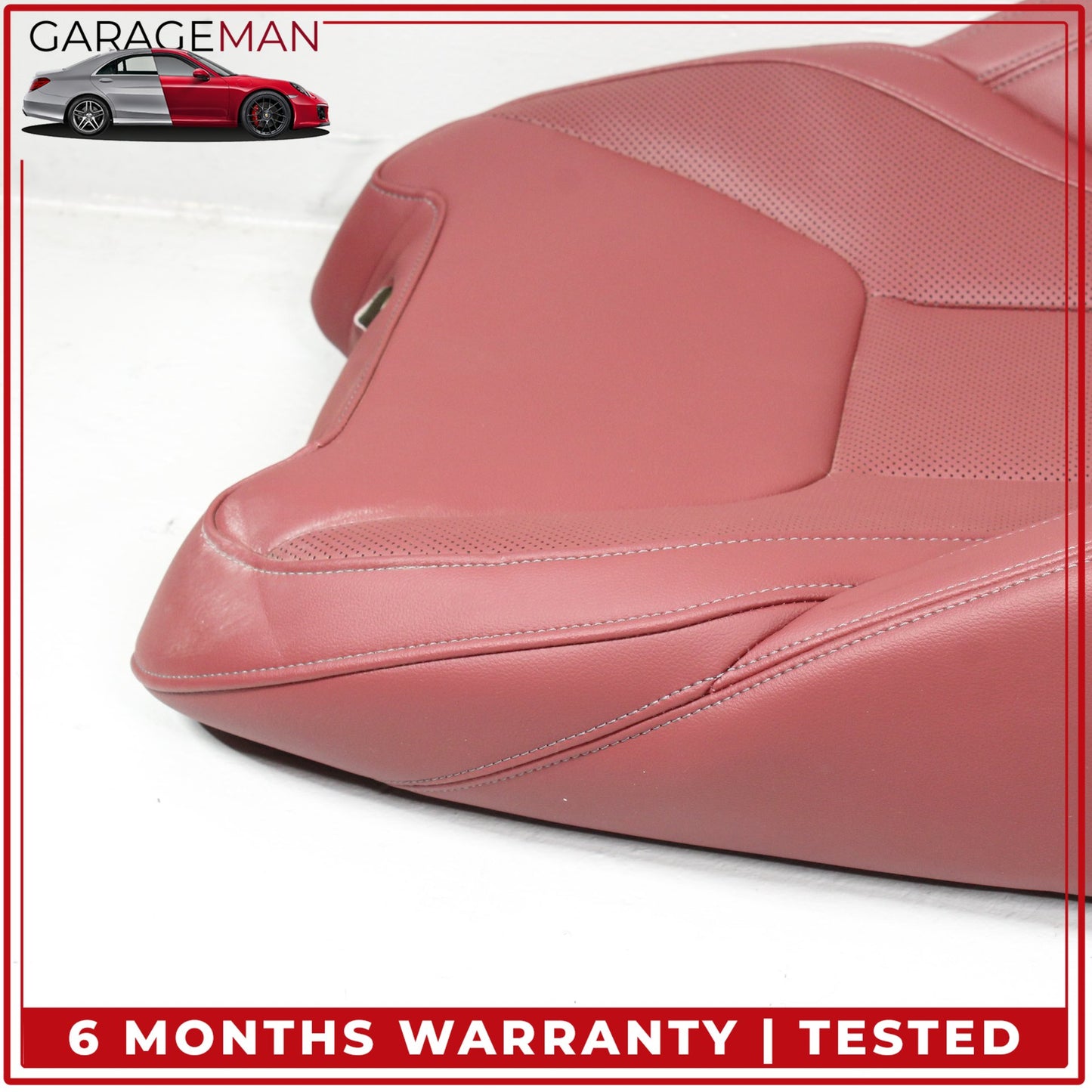 2019-2025 BMW 330i Front Right Passenger Side Top Upper Seat Cushion Red OEM
