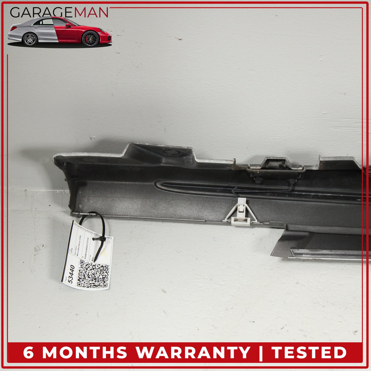 2015-2021 Mercedes W205 C300 Sedan Base Left Side Rocker Panel Side Skirt OEM