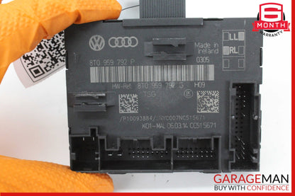 2012-2017 Audi RS5 8T Convertible Right Front Door Control Module 8T0959792P OEM