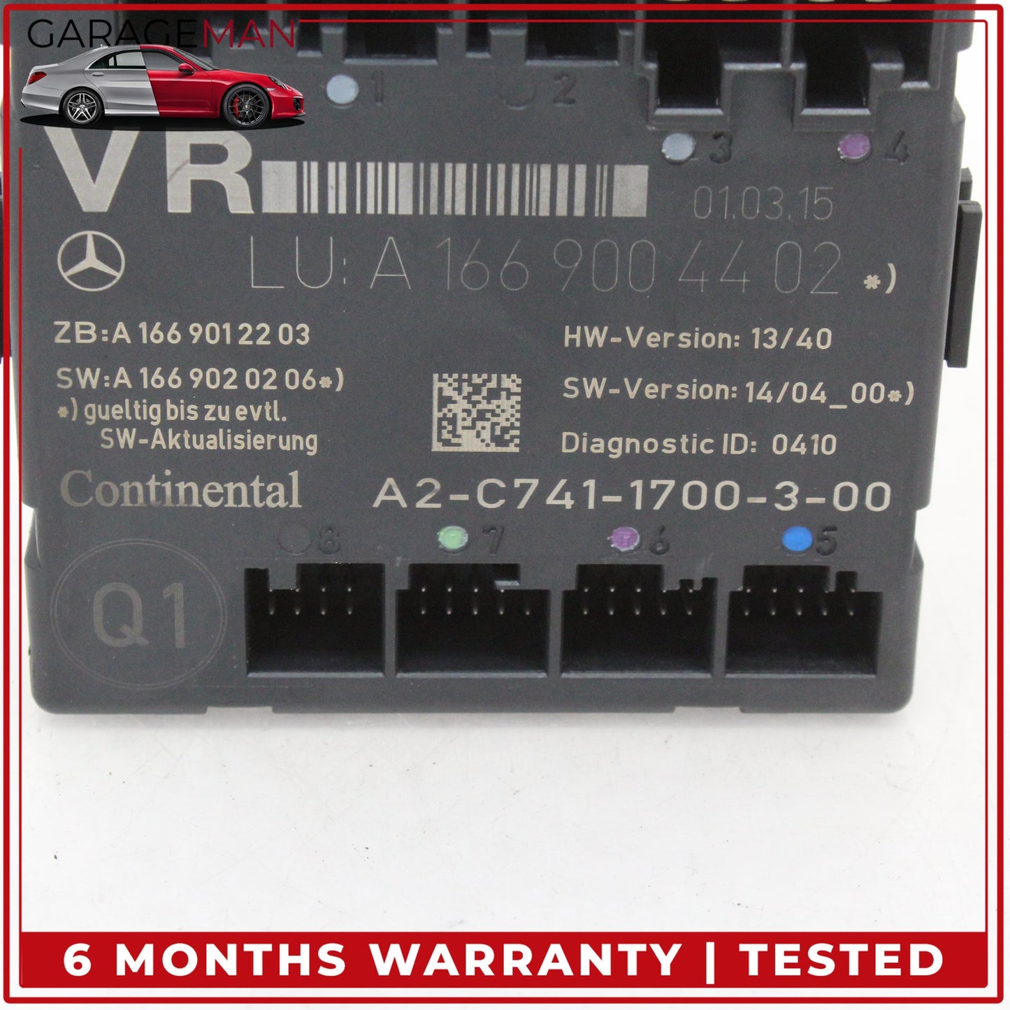 2012-2020 Mercedes W117 CLA250 Front Right Door Control Module 1669004402 OEM