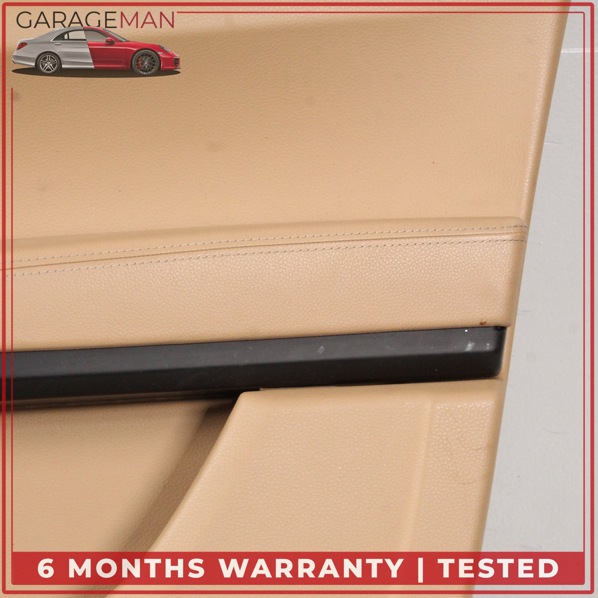2011-2018 Porsche Cayenne 958 Front Right Side Door Trim Cover Panel Beige OEM
