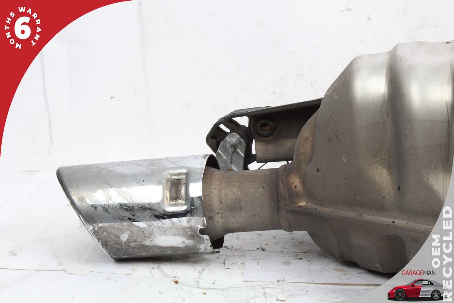 2012-2015 Audi A7 A6 Quattro Rear Left Side Exhaust Muffler 4G0253609AD OEM