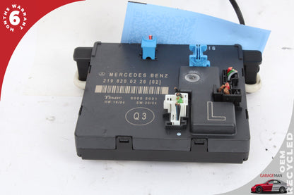 2006-2011 Mercedes W219 CLS550 Rear Left Side Door Control Module 2198200226 OEM