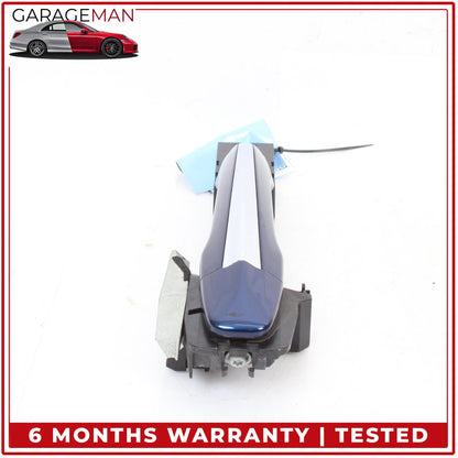 2014-2024 Infiniti Q50 Rear Right Passenger Side Exterior Door Handle Blue OEM