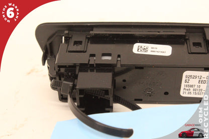 2012-2018 BMW 320i F30 Front Center Console Traction Control Switch 9252912 OEM