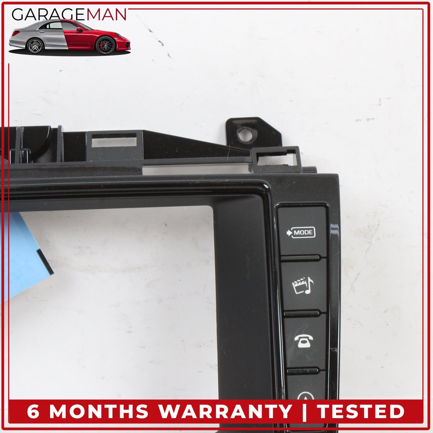 2016-2024 Jaguar F-Type X152 Front Dash Display Screen Trim w/ Switches OEM