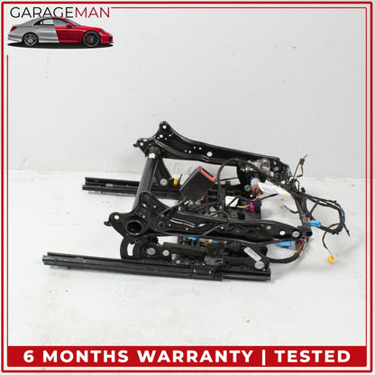 2015-2023 Mercedes W205 C300 C400 Front Left Seat Rail Track Frame w/ Motors OEM