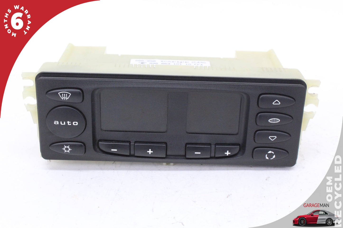 1999-2005 Porsche 911 996 Coupe AC Temperature Climate Control Panel 99665310110