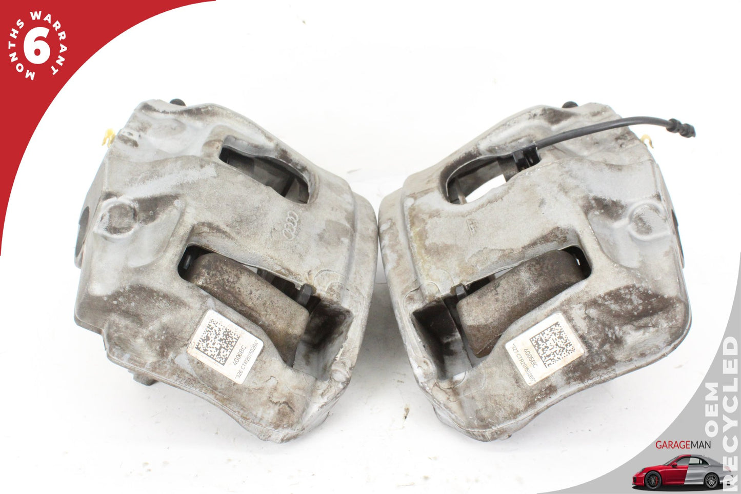 2012-2017 Audi A7 A6 Front Left and Right Side Brake Caliper Set 4G05AC OEM